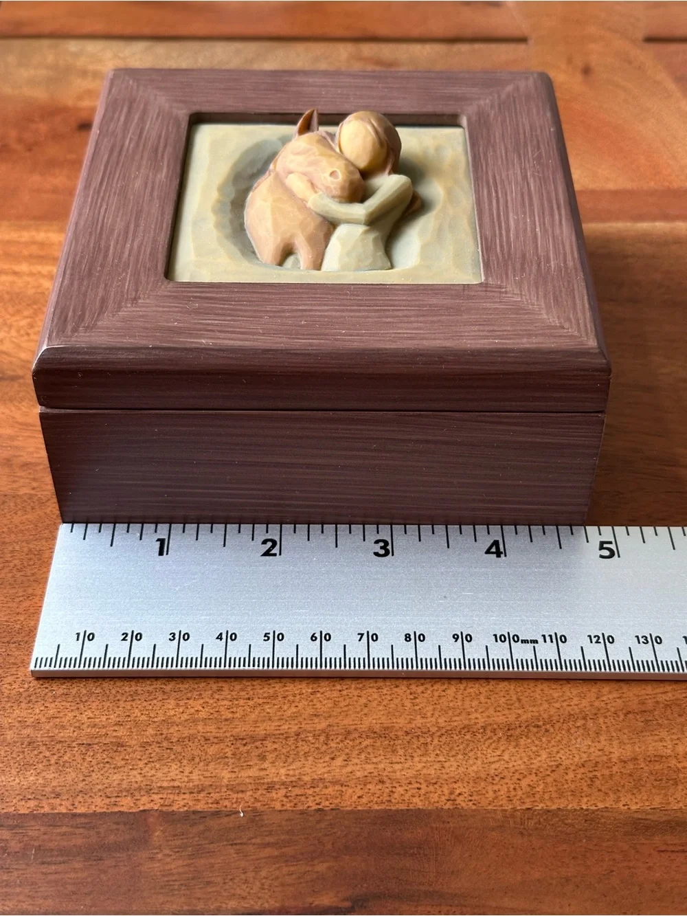 Willow Tree Quiet Strength Memory Box Equestrian Keepsake Box Cottagecore Decor